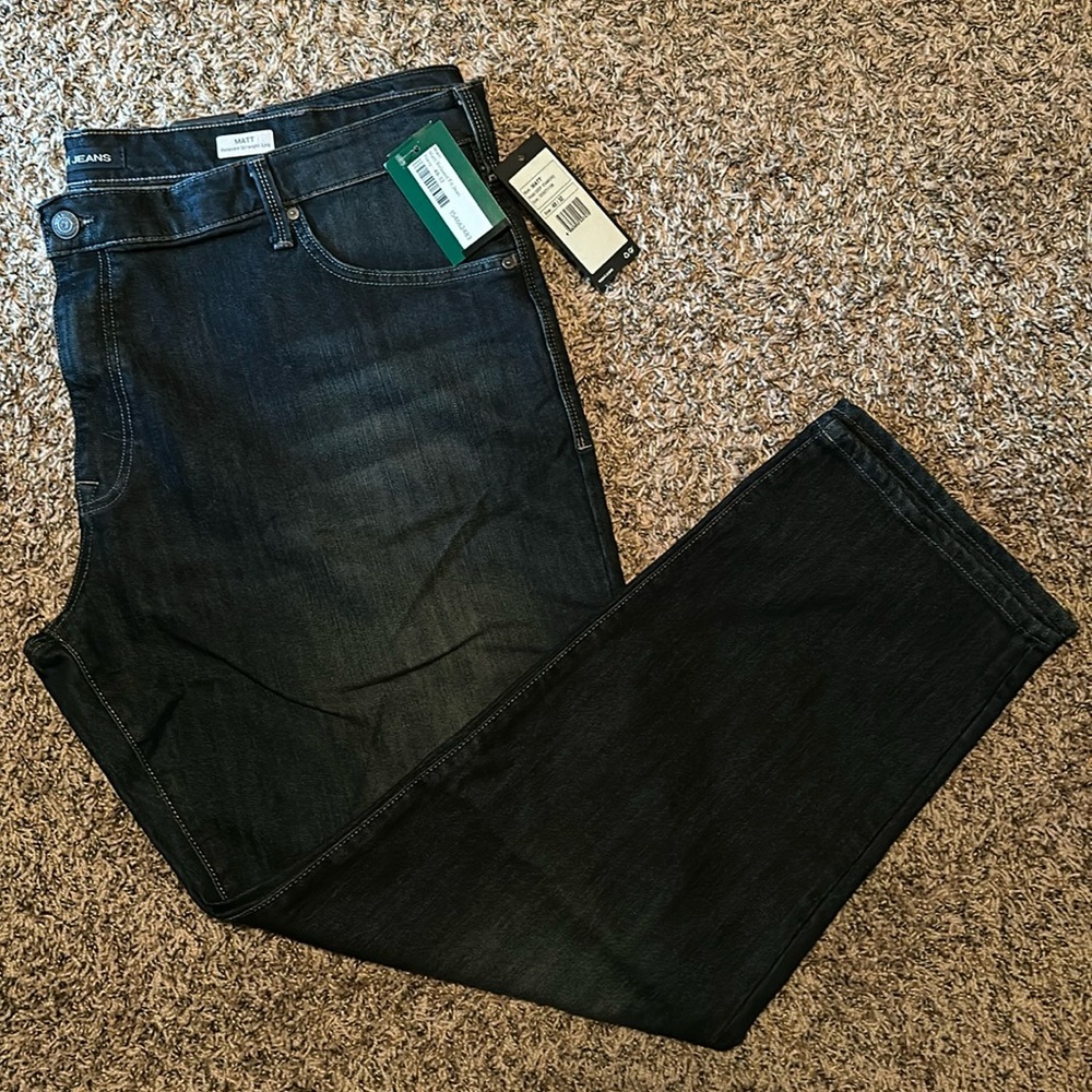 NWT. Mavi Jeans. W 48 L 32. Relaxed Straight Leg.
